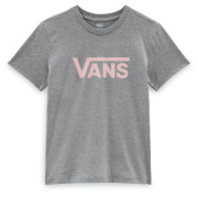 Camiseta de mujer Vans Wm Drop V Ss Crew-B gris/rosa Grey Heather