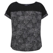 Camiseta de mujer Regatta Jaida negro BlackAbstrct