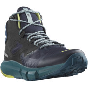 Calzado de senderismo para hombre Salomon Predict Hike Mid Gore-Tex azul Dark Sapphire / Blue Ashes / Sunny Lime