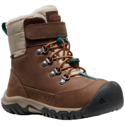 Botas de invierno para niños Keen Kanibou Wp Children marrón/gris dark earth/roasted pecan