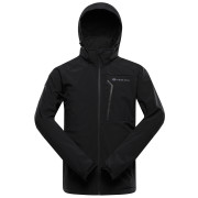 Chaqueta softshell de hombre Alpine Pro Hoor negro/gris black