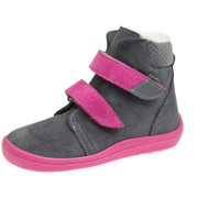 Calzado barefoot niño Beda Isabel Grey/Pink