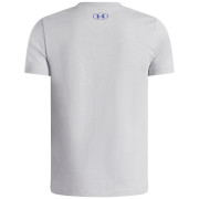 Camiseta funcional para niños Under Armour UA B Boxed Sports Update SS Mod Gray Light Heather