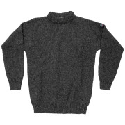 Sudadera funcional de hombre Devold Nansen Wool Sweater gris oscuro ANTHRACITE