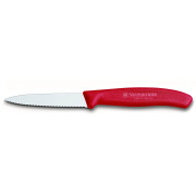 Cuchillo para verduras Victorinox vlnitý 8 cm rojo