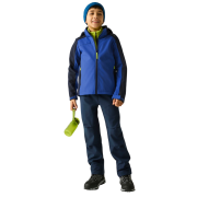 Chaqueta softshell para niños Regatta Haydenbury Navy/Olympian Blue