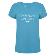 Camiseta de mujer Dare 2b Moments II Tee azul Capri Blue