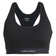 Sujetador deportivo Icebreaker Women Merino 125 ZoneKnit™ Racerback Bra negro Black