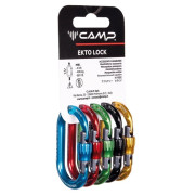 Juego de mosquetones Camp Rack Pack Ekto Lock - 5 Pcs negro