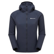 Chaqueta de invierno para mujer Montane F Sirocco Hoodie azul ECLIPSE BLUE
