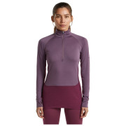 Camiseta funcional de mujer Icebreaker Women Mer 200 ZoneKnit LS Half Zip