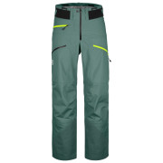 Pantalones de invierno para hombre Ortovox 3L Deep Shell Pants M gris arctic grey