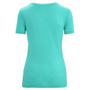 Camiseta funcional de mujer Icebreaker Tech Lite II SS Tee Cadence Paths