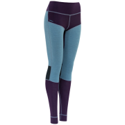 Calzoncillos funcionales de mujer Devold Tuvegga Merino Longs Wmn azul LILAC