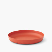 Plato Sea to Summit Passage Plate rojo Spicy Orange