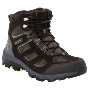 Calzado de hombre Jack Wolfskin Vojo 3 Texapore Mid M amarillo/marrón dark brown / lime