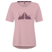 Camiseta de mujer Kari Traa Ane Short Sleeve rosa Prim