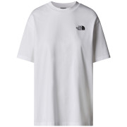 Camiseta de mujer The North Face S/S Essential Oversize Tee blanco Tnf White