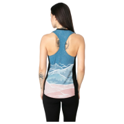 Camiseta sin mangas para mujer Drexiss Fit Diamond Beach