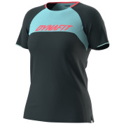 Camiseta de ciclismo para mujer Dynafit RIDE S/S TEE W azul oscuro 3011 - blueberry MARINE BLUE/8050