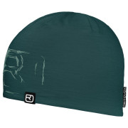 Gorro Ortovox 120 Tec Logo Beanie azul oscuro dark pacific