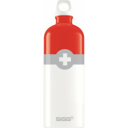Botella Sigg Swiss Logo 1 l rojo