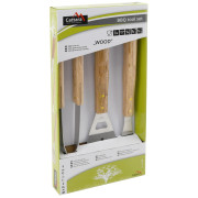 Utensilios de barbacoa Cattara Wood sada 3ks