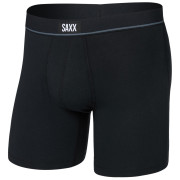 Calzoncillos bóxer para hombre Saxx Essential Cotton Boxer Brief Fly negro black