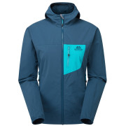 Chaqueta de mujer Mountain Equipment Echo Hooded Jacket Women's azul Majolica Blue/Topaz