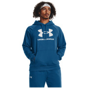 Sudadera de hombre Under Armour Rival Fleece Logo HD azul Varsity Blue / / White