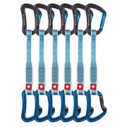 Juego de cintas express Ocún Raven Qd Zoom 20 Cm 6-Pack azul Blue