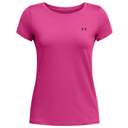 Camiseta funcional de mujer Under Armour HG Armour SS rosa/negro AstroPink/Black