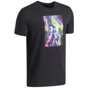 Camiseta funcional para niños Under Armour UA B Multi Color Photo SS Black