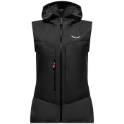 Chaleco de mujer Salewa Sella Dst/Twr Hyb Vest W negro black out
