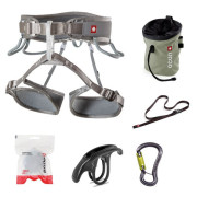 Juego de escalada Ocún Climbing Twist Set gris Grey