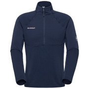 Sudadera de hombre Mammut Taiss ML Half Zip Pull Men azul oscuro marine
