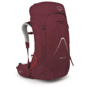 Mochila de senderismo para mujer Osprey Aura Ag Lt 65 burdeos antidote purple