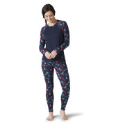 Camiseta funcional de mujer Smartwool W Merino 250 Baselayer Pattern Crew Bxd
