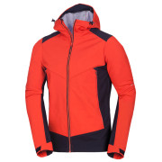 Chaqueta softshell de hombre Northfinder Morris rojo/negro 361redblack