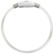 Collar luminoso para perro Nite Ize NiteHowl Mini LED blanco Disc-O Select