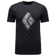 Camiseta de hombre Black Diamond M Engineered Diamond Ss Tee