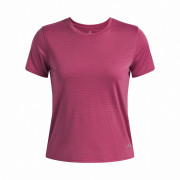 Camiseta de mujer Under Armour Launch Shortsleeve rosa Red