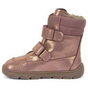 Botas de invierno para niños Froddo Barefoot Zeru Tex Winter Pink/Gold