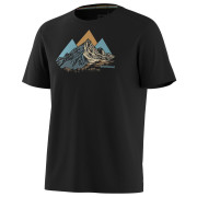 Camiseta funcional de hombre Smartwool Triangle Mountain Active Short Sleeve Graphic Tee