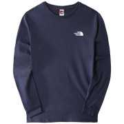 Camiseta de hombre The North Face Simple Dome Tee Long Sleeve azul Summit Navy
