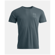 Camiseta funcional de hombre Ortovox 150 Cool Mtn Mission Ts M gris oscuro Dark Arctic Grey