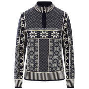 Jersey de mujer Dale of Norway Vardåsen Fem Sweater azul oscuro/blanco Marine Offwhite