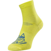 Calcetines Silvini Enduro Orino amarillo NeonBlue