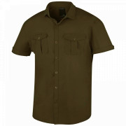 Camisa de hombre Husky Gomy M (2020) gris/marrón DarkStone/TmQuen