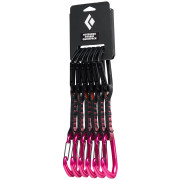 Express Black Diamond Hotforge Hybrid Quickpack 12cm negro/rosa UltraPink